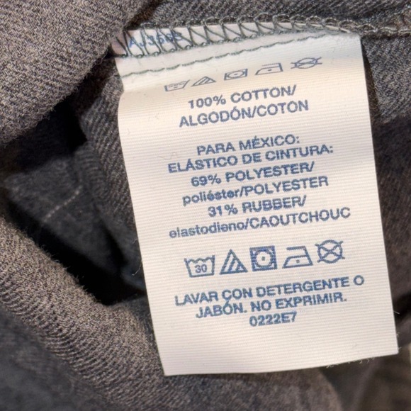 Polo Ralph Lauren Sleepwear Gray Windowpane Plaid Lounge Pants Pockets Small - Picture 8 of 11